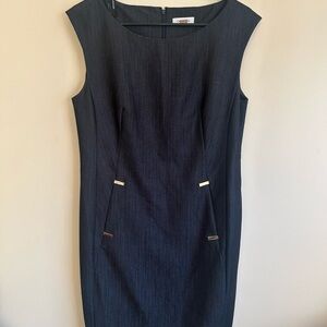 Calvin Klein Black Sheath Dress